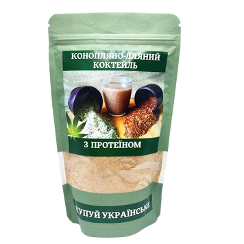 Hemp-flax cocktail with protein ЗХ-04 — Dikoros