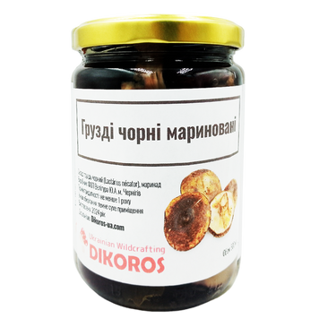 Marinated black bream (Lactárius nécator) 500 ml ГЧМ-03 — Dikoros