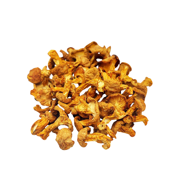 Лисичка (Cantharellus cibarius) сушена, Екстра сорт - 1 грам ЛН-01ЕС — Dikoros