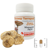 Мухомор пантерный в капсулах (лат. Amanita panteria) 0,5 г МХМП-6005 фото — Dikoros