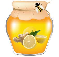 Cream-honey with the taste of lemon and ginger - 0.55 liters
