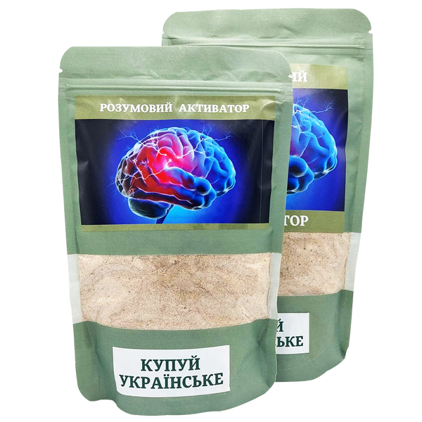 Mental activator on the basis of the lingonberry mushroom - 200 g