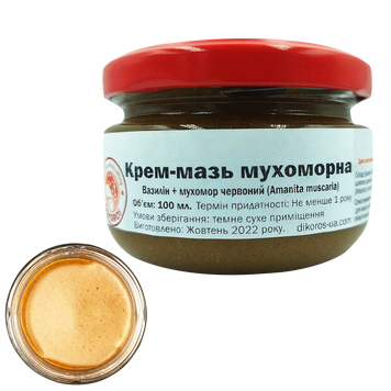 Amanita ointment (Vasilin + amanita red) 100 ml МВ-01 — Dikoros