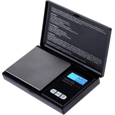 Jewelry scales - up to 500 grams with a step of 0.01 grams